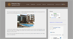Desktop Screenshot of pomorie-bay.com